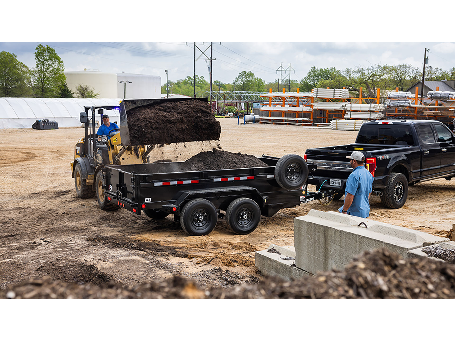 2024 PJ Trailers 72 in. Tandem Axle Dump Trailers (D3) 12 ft. in Elk Grove, California - Photo 5