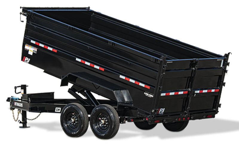 2024 PJ Trailers 83 in. Low-Pro High Side Dump Trailers (DM) 16 ft. in Acampo, California - Photo 1