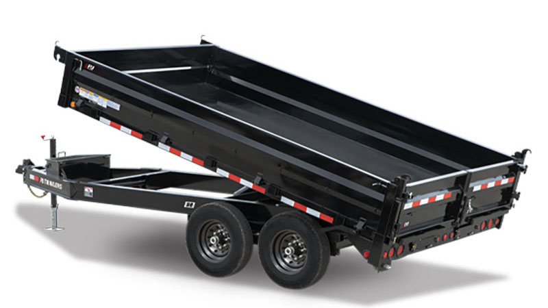 2024 PJ Trailers 96 in. Deckover Dump Trailers (D8) 14 ft. in Moscow, Idaho - Photo 1