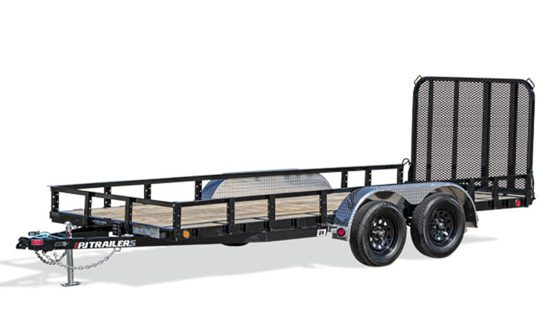 2024 PJ Trailers 77 in. Tandem Axle Channel Utility Trailers (UK) 10 ft. in Elk Grove, California