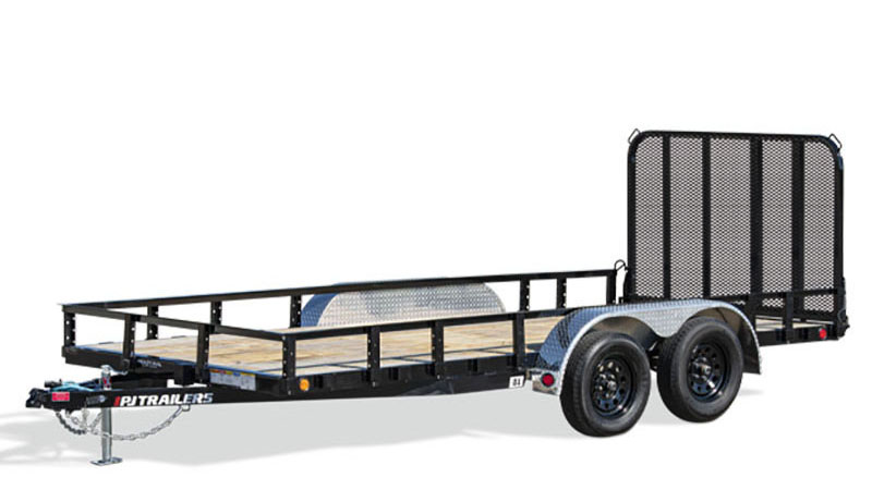 2024 PJ Trailers 83 in. Tandem Axle Channel Utility Trailers (UL) 18 ft. in Acampo, California - Photo 1