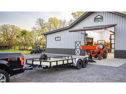 2024 PJ Trailers 83 in. Tandem Axle Channel Utility Trailers (UL) 12 ft. in Acampo, California - Photo 2