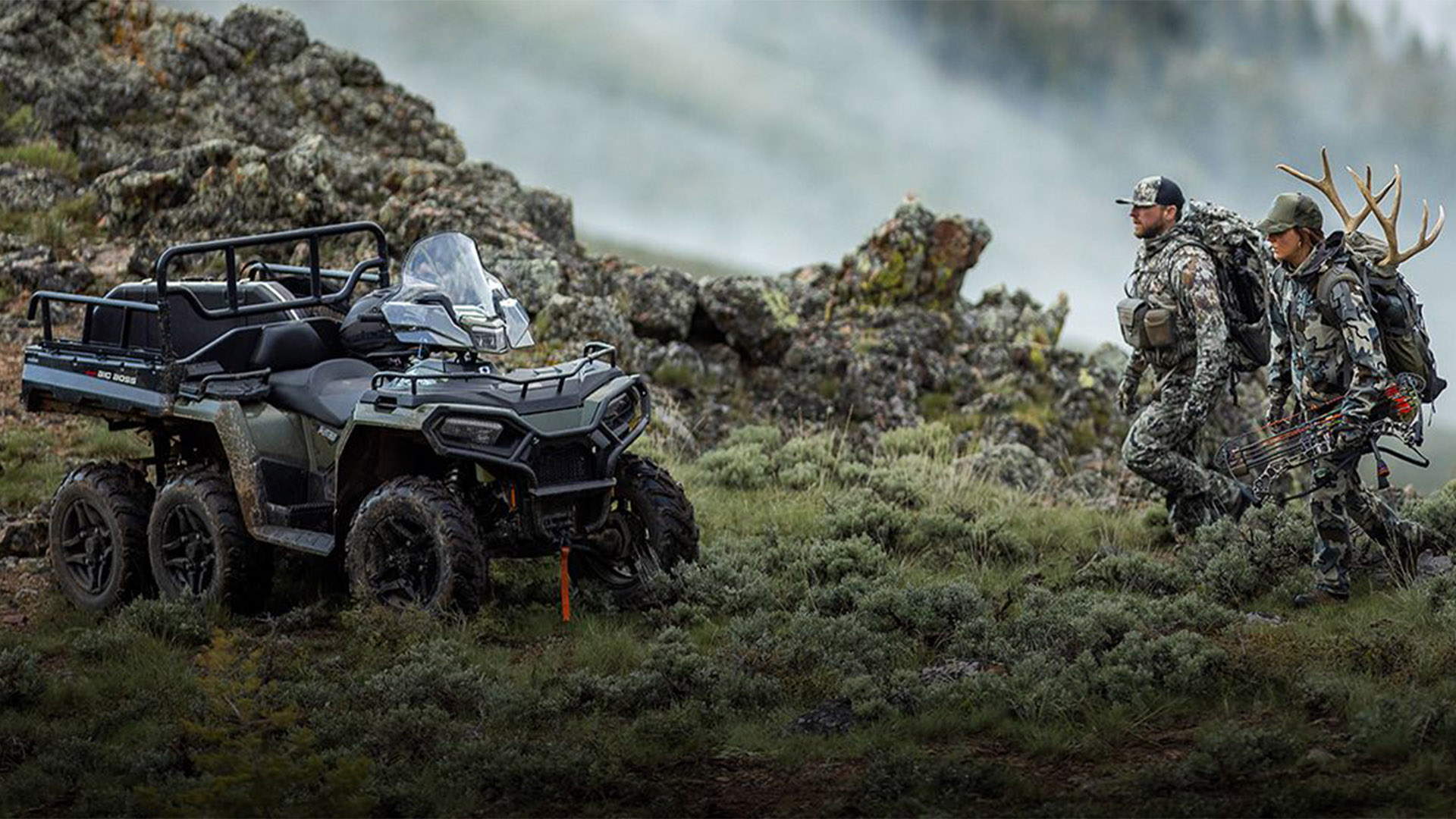 2025 Polaris Sportsman 6x6 570 in Kodiak, Alaska - Photo 10