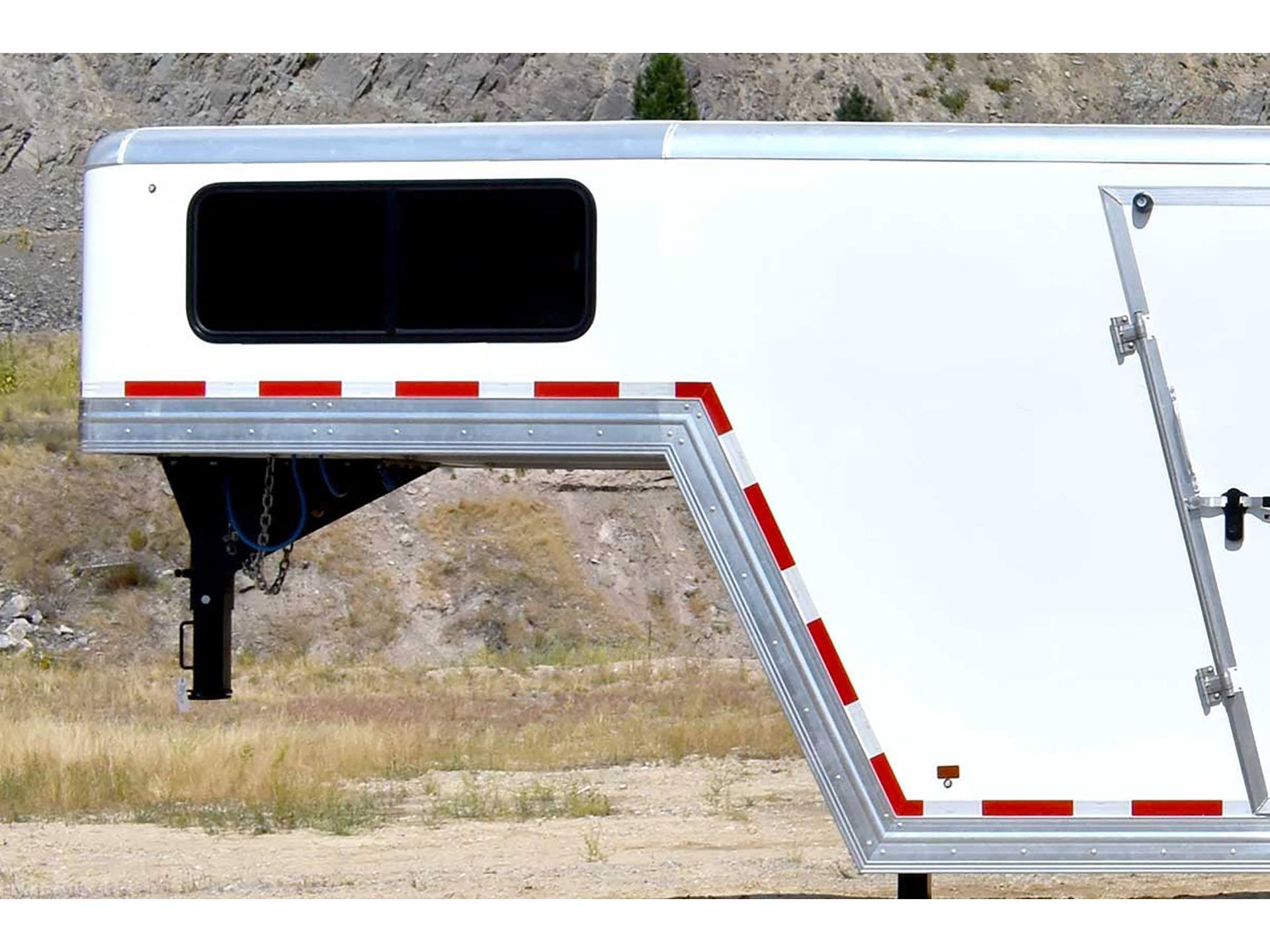 2024 Polaris Trailers Enclosed Gooseneck Car Hauler Trailers 34 ft. in Lancaster, Texas