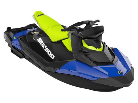 2021 Sea-Doo Spark 3up 90 hp iBR, Convenience Package + Sound System in Phoenix, New York