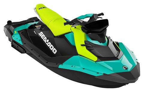 2022 Sea-Doo Spark 3up 90 hp iBR, Convenience Package + Sound System in Freeport, Florida