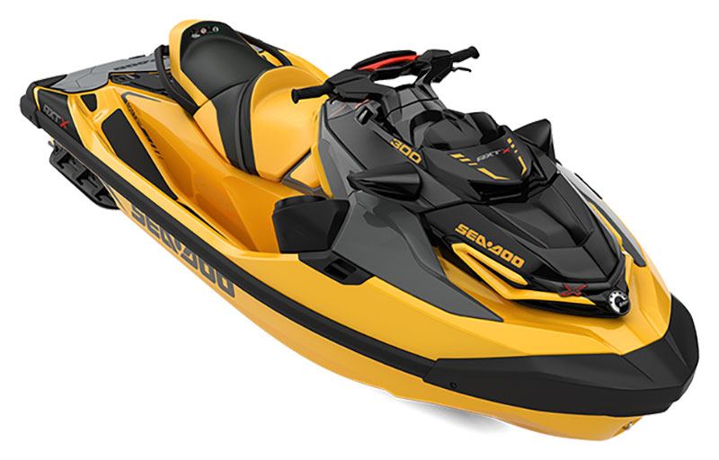 New 2023 Sea-Doo RXT-X 300 iBR Millenium Yellow | Watercraft in 