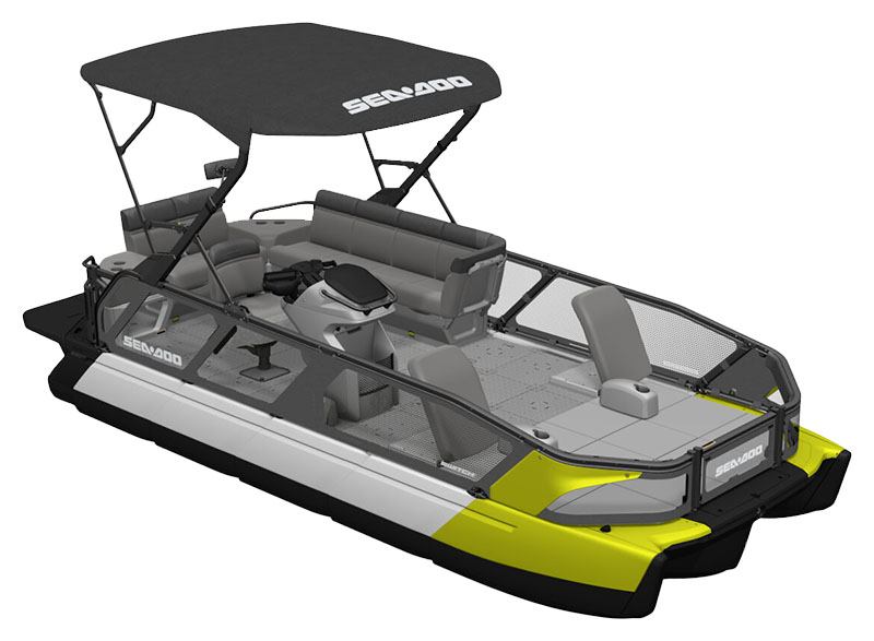 New 2024 SeaDoo Switch Sport 21 230 HP Neon Yellow Power Boats