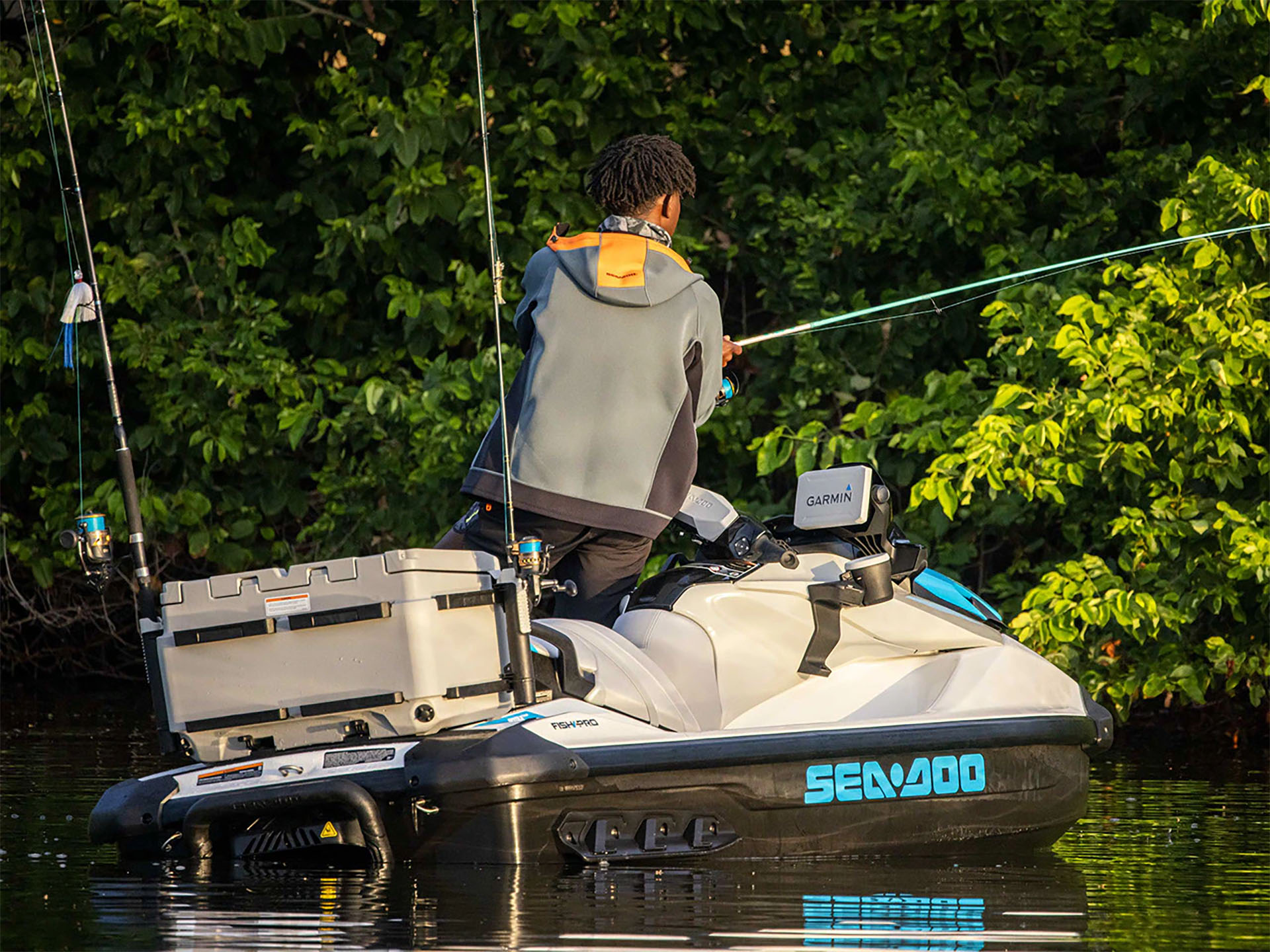 2024 Sea-Doo FishPro Scout 130 + iDF iBR in Cohoes, New York - Photo 10