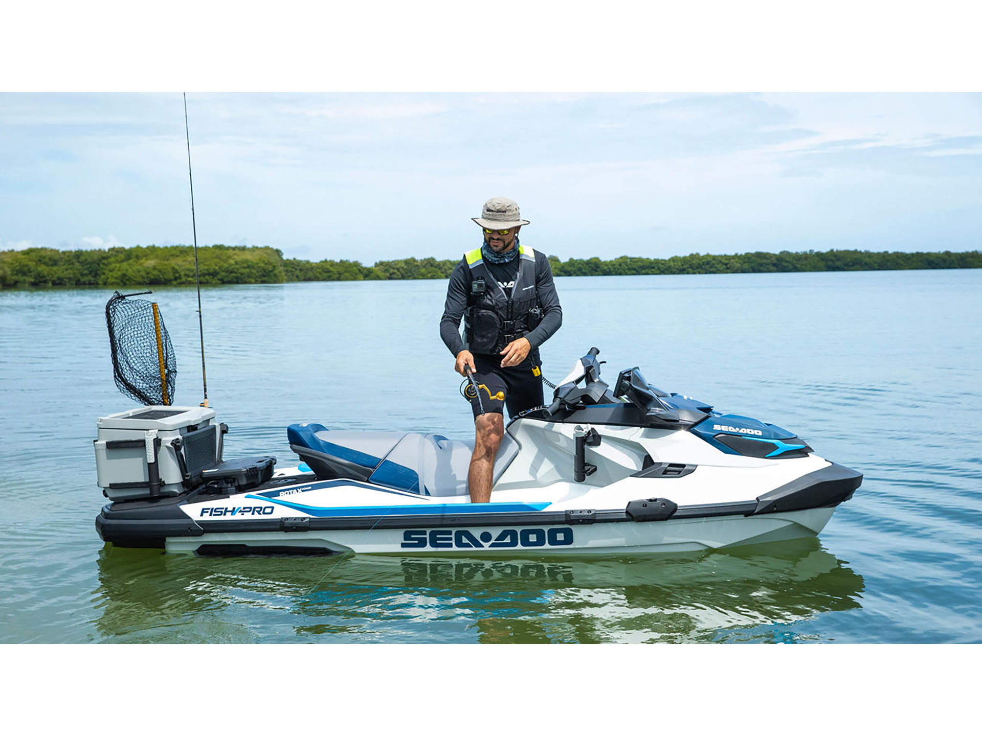 2024 Sea-Doo FishPro Sport 170 + iDF iBR Sound System in Enfield, Connecticut - Photo 8