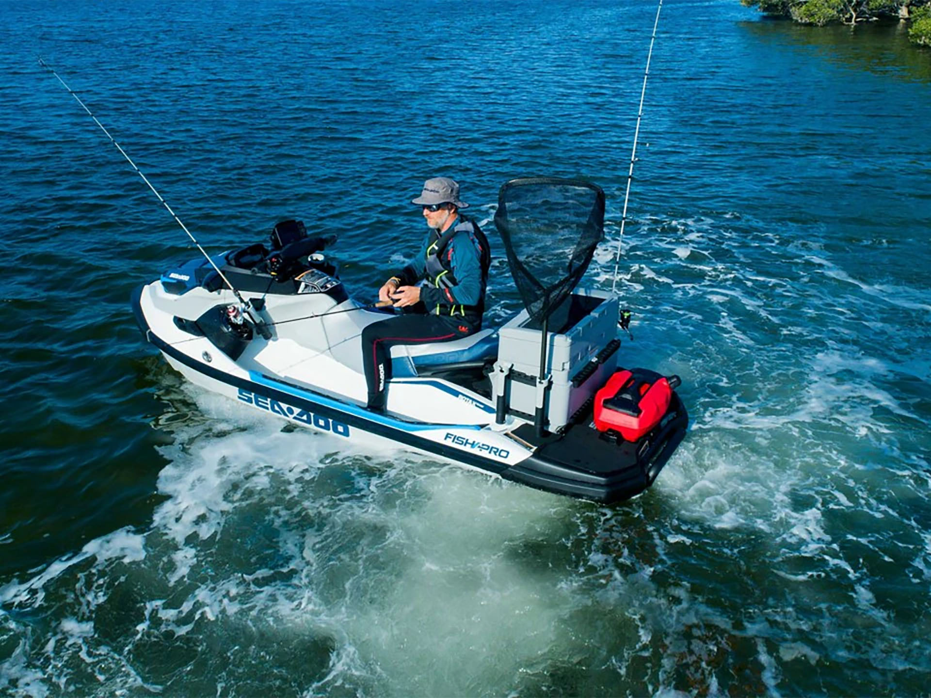 2024 Sea-Doo FishPro Sport 170 + iDF iBR Sound System in Shawano, Wisconsin - Photo 11