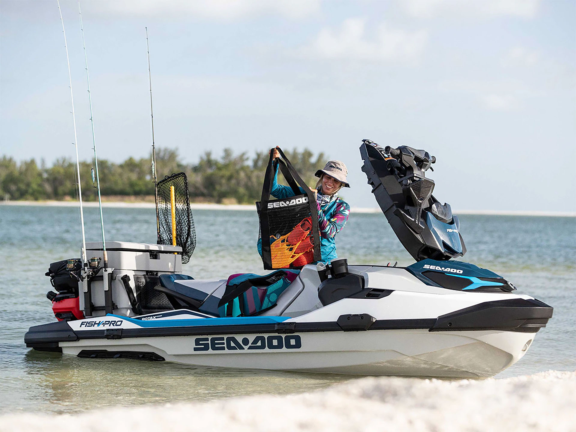 2024 Sea-Doo FishPro Sport 170 + iDF iBR Sound System in Enfield, Connecticut - Photo 12