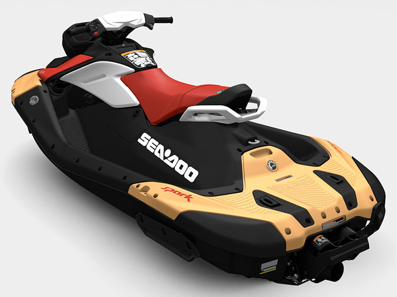 2025 Sea-Doo Spark for 2 90 hp + Convenience package with iBR and audio in option in Cortland, New York - Photo 5