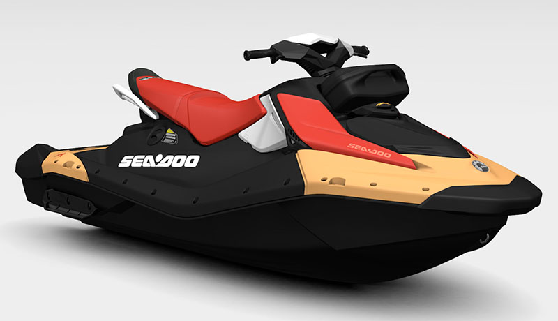 2025 Sea-Doo Spark for 3 90 hp + Convenience package with iBR and audio in option in New Britain, Pennsylvania - Photo 3