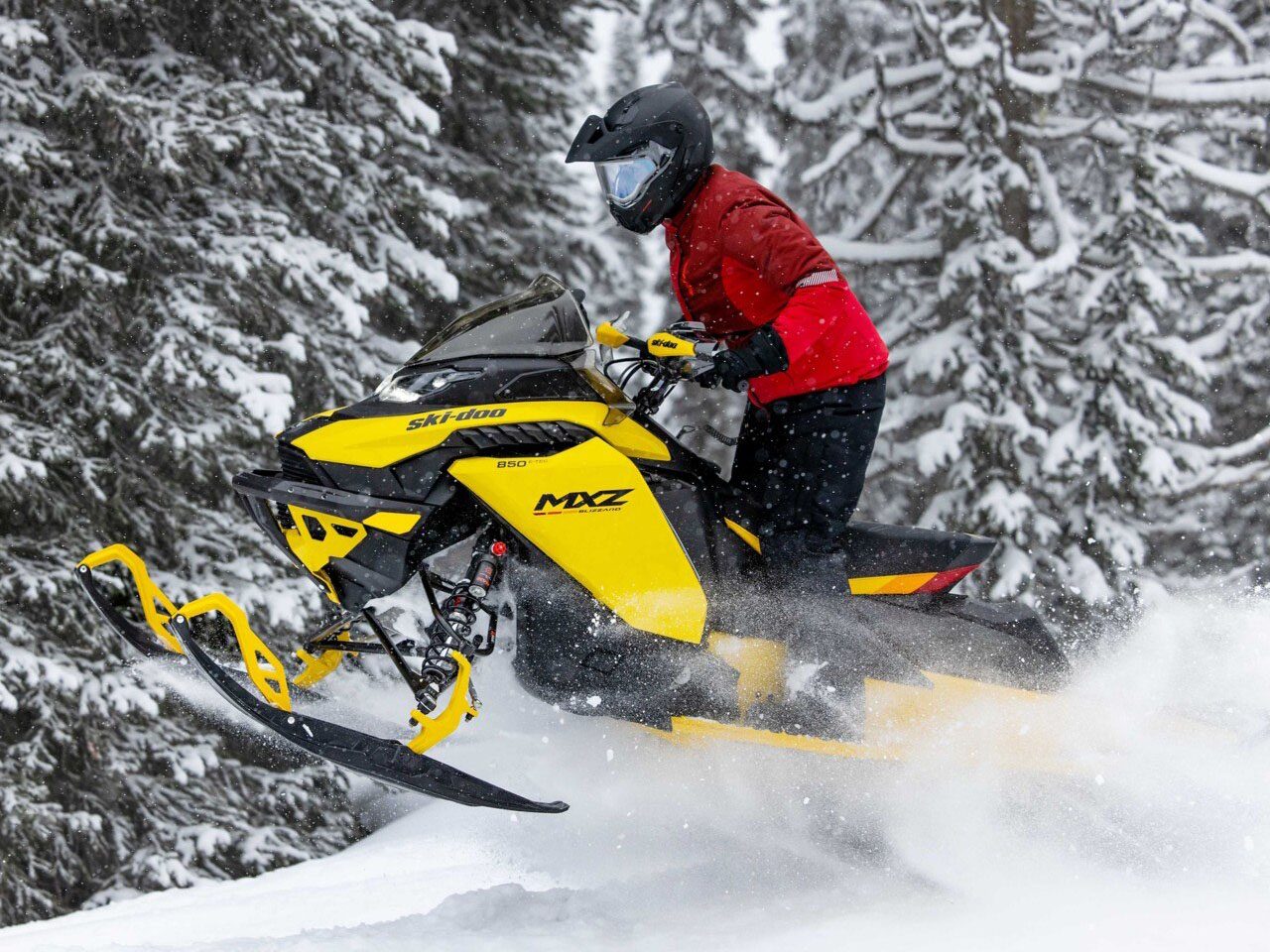 2023 Ski-Doo MXZ Blizzard 850 E-TEC ES Ice Ripper XT 1.25 in Derby, Vermont - Photo 5