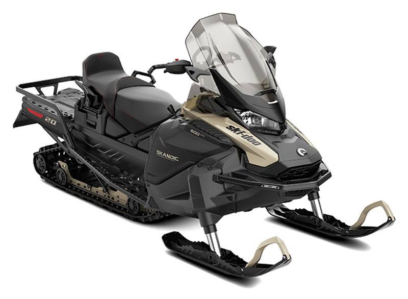 2023 Ski-Doo Skandic LE 600 ACE ES Silent Cobra WT 1.5 Track 20 in. in Devils Lake, North Dakota
