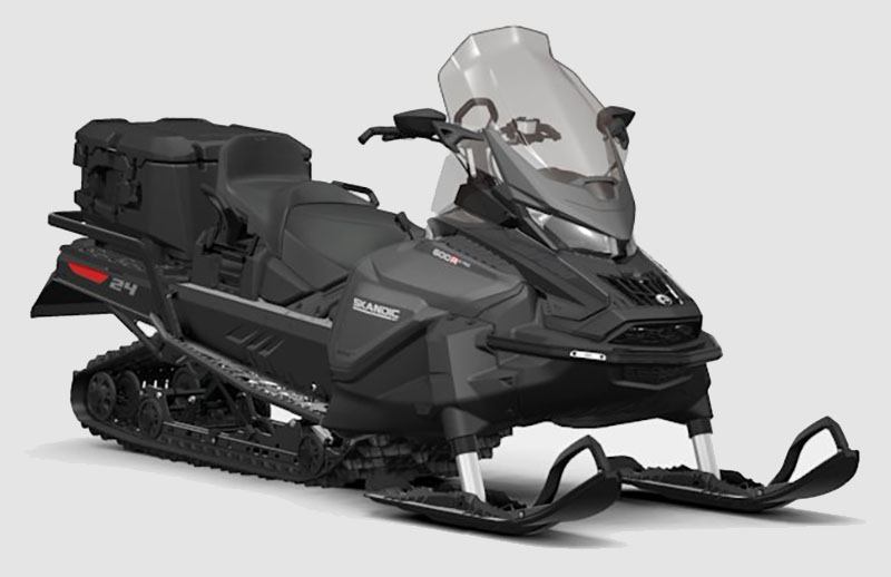 2023 Ski-Doo Skandic SE 600R E-TEC ES Silent Cobra WT 1.5 Track 24 in. in Land O Lakes, Wisconsin