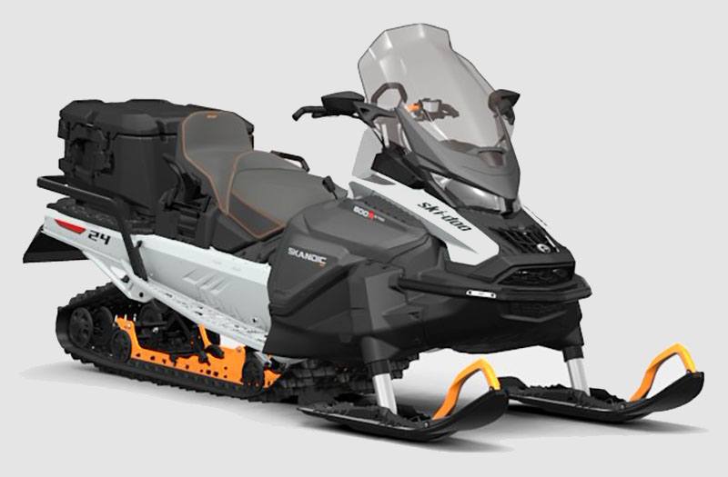 2023 Ski-Doo Skandic SE 600R E-TEC ES Silent Cobra WT 1.5 Track 24 in. in Epsom, New Hampshire