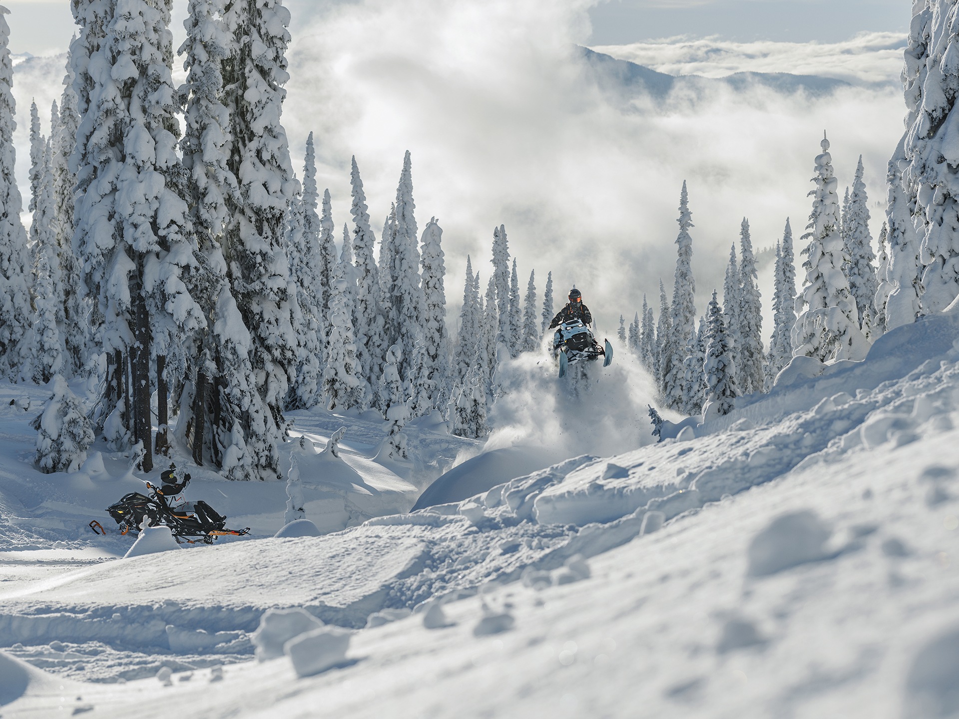 2024 Ski-Doo Freeride 146 850 E-TEC Turbo R SHOT PowderMax 2.5 HAC in Wenatchee, Washington - Photo 5