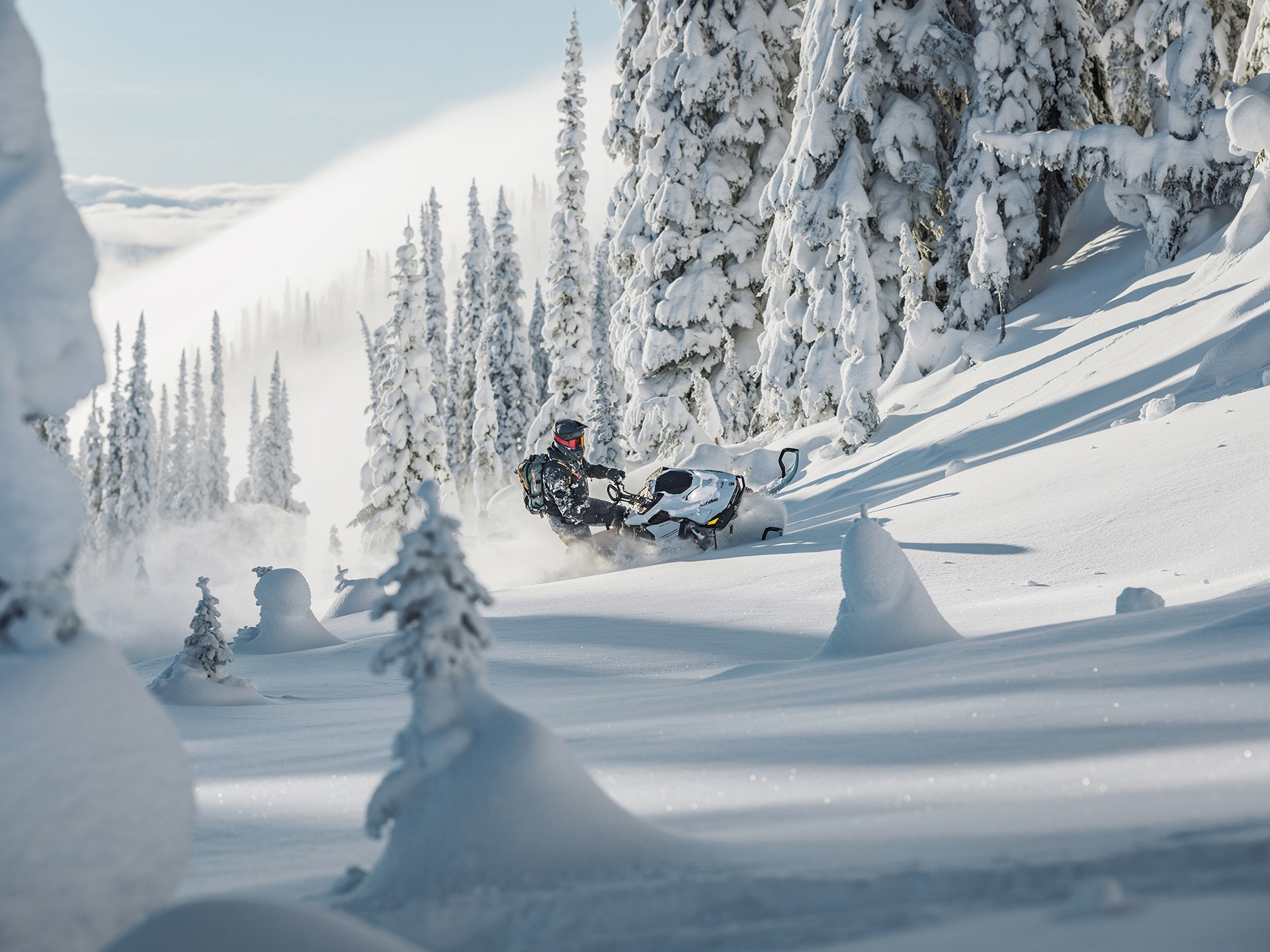 2024 Ski-Doo Freeride 146 850 E-TEC Turbo R SHOT PowderMax 2.5 w/ 10.25 in. Touchscreen HAC in Wasilla, Alaska - Photo 6