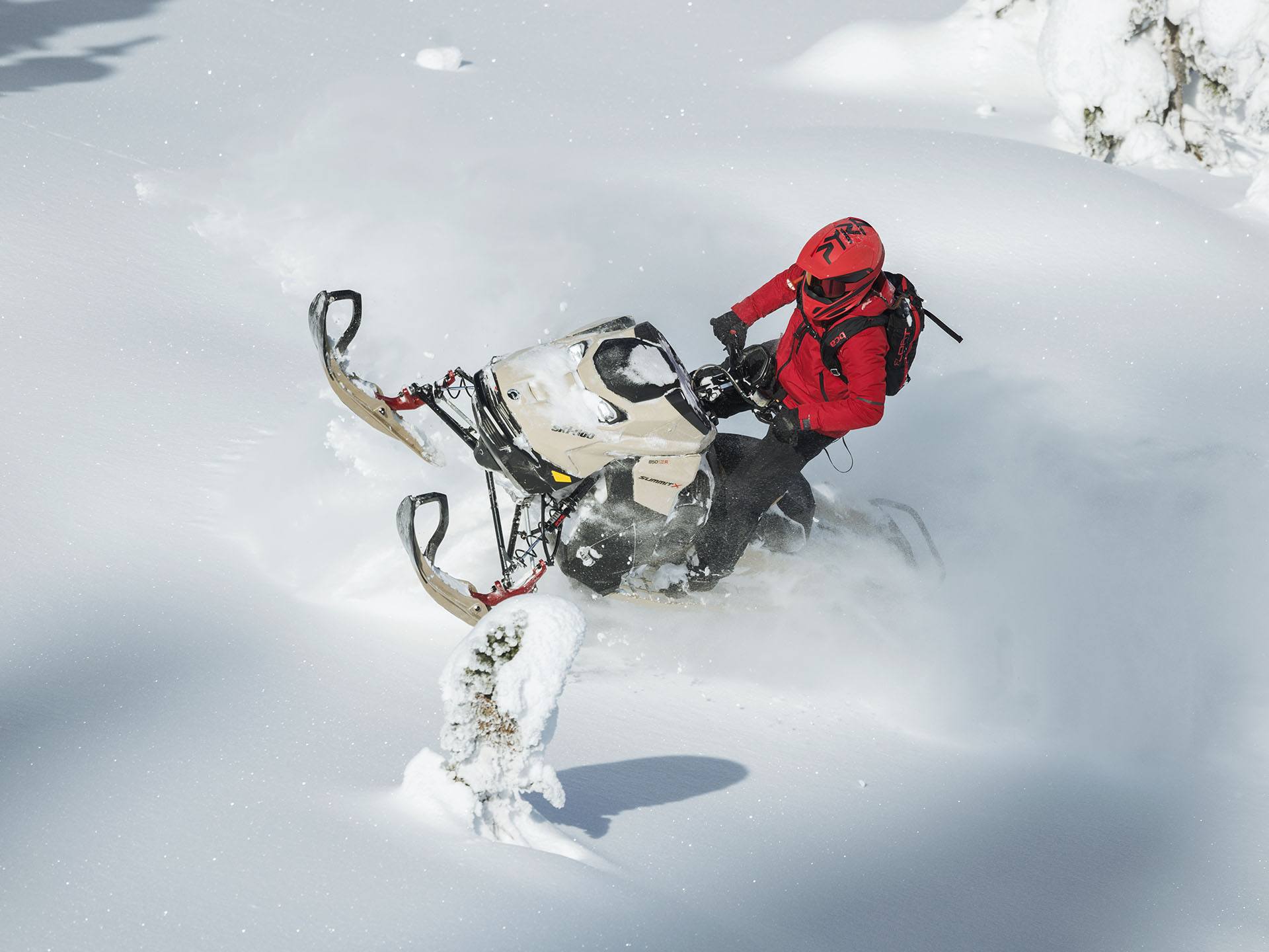 2024 Ski-Doo Summit X 154 850 E-TEC Turbo R SHOT PowderMax Light 2.5 w/ FlexEdge HAC in Wasilla, Alaska - Photo 9