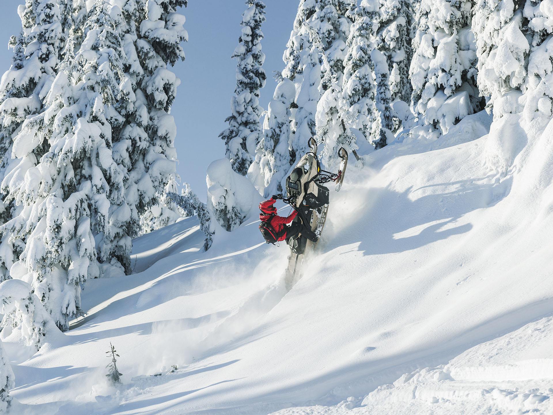 2024 Ski-Doo Summit X 165 850 E-TEC Turbo R SHOT PowderMax X-Light 3.0 FlexEdge w/ 10.25 in. Touchscreen HAC in Presque Isle, Maine - Photo 10