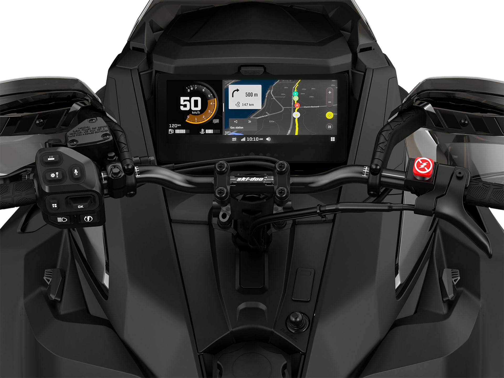 2025 Ski-Doo Backcountry X-RS 146 850 E-TEC ES Ice Storm 150 1.5 Ski Stance 43 in. w/ 10.25 in. Touchscreen in Rome, New York - Photo 8