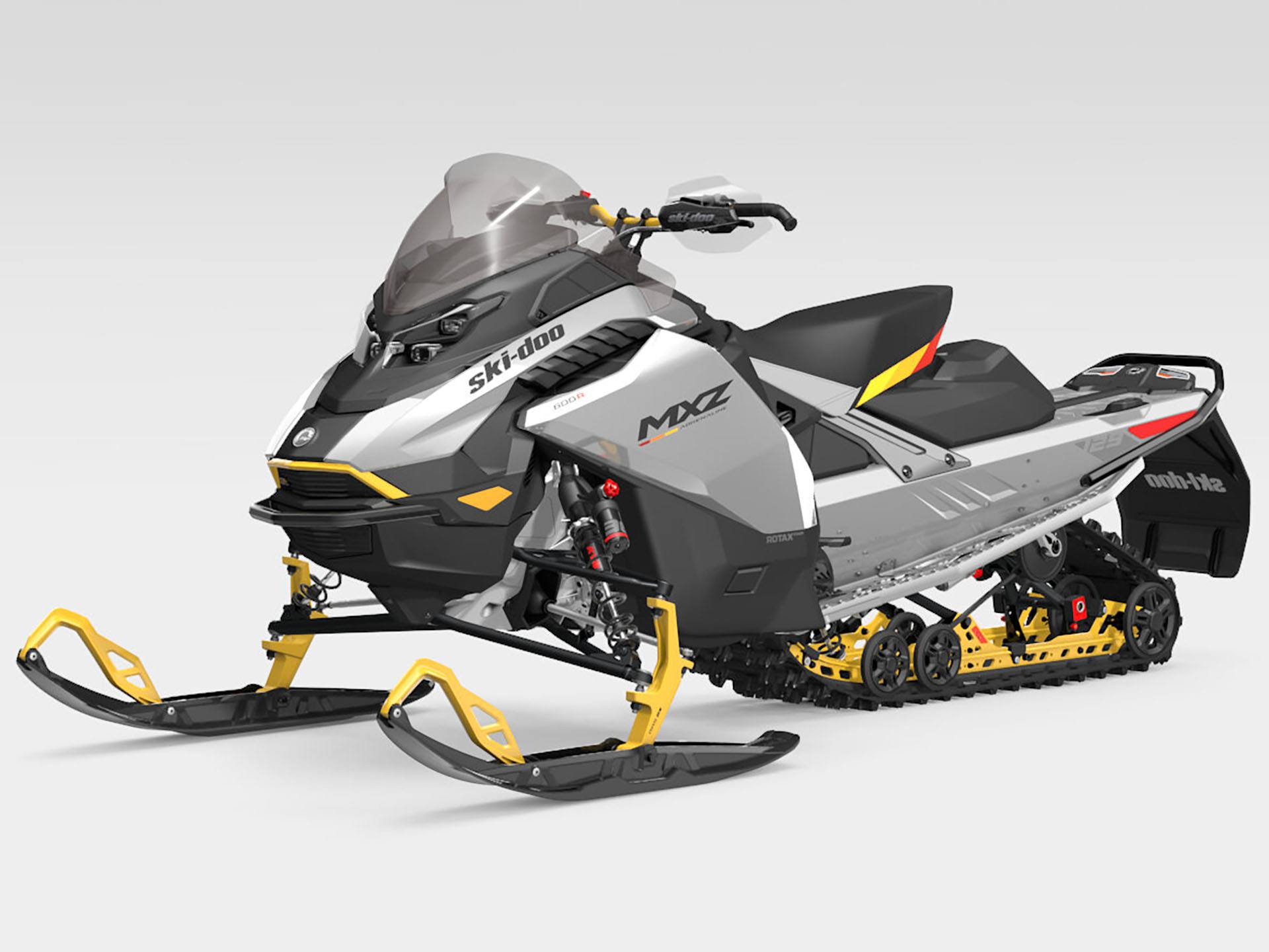 2025 Ski-Doo MXZ Adrenaline w/ Blizzard Package 129 600R E-TEC ES Ice Ripper XT 1.25 in Iron Mountain, Michigan - Photo 2