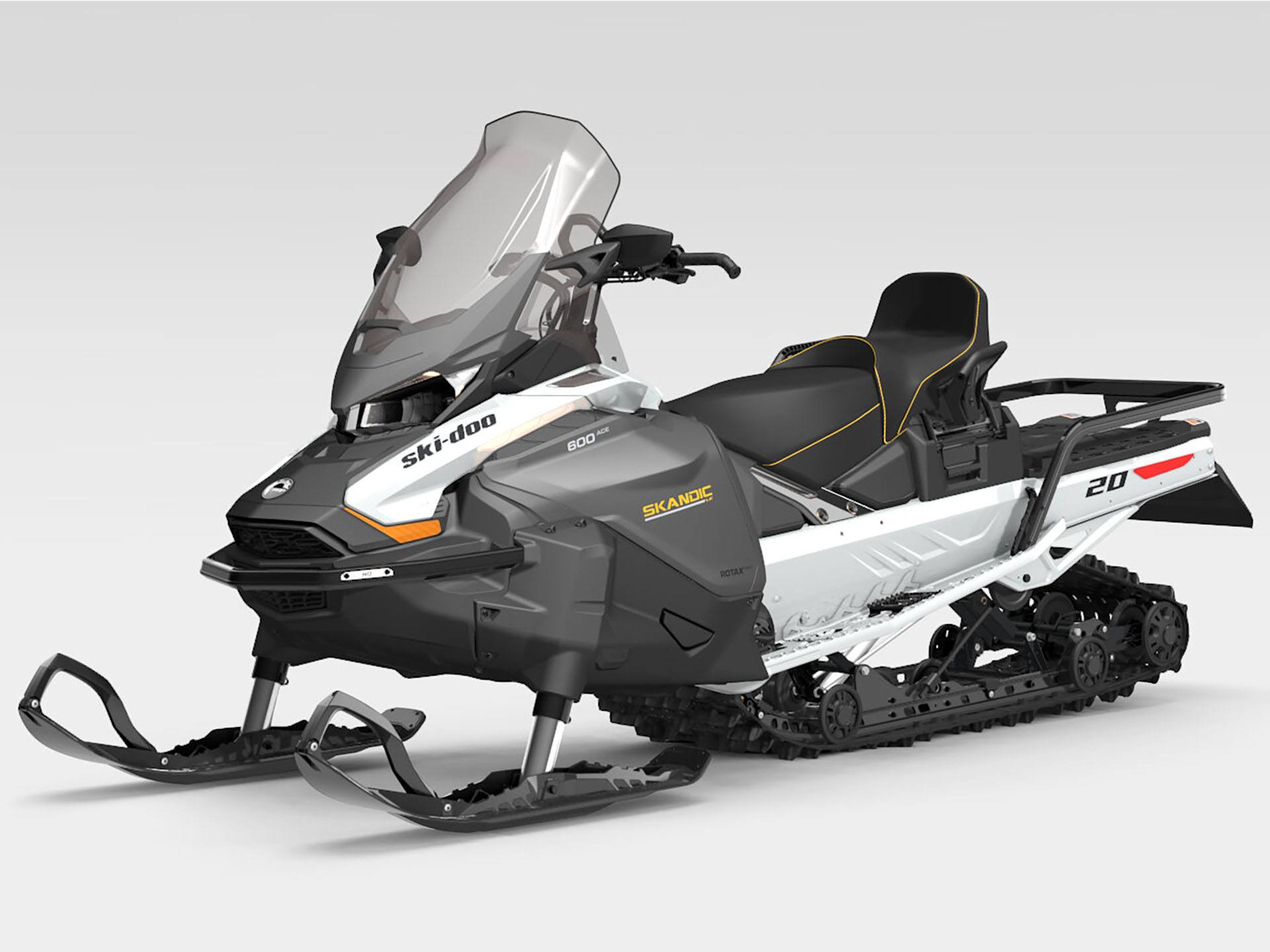 2025 Ski-Doo Skandic LE 600 ACE ES Silent Cobra WT 1.5 Track 20 in. in Pinedale, Wyoming - Photo 2