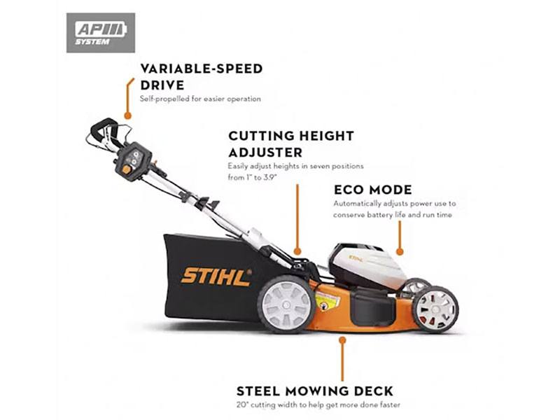 Stihl RMA 510 V 21 in. Self-Propelled w/ (2) AP300S Battery & AL301 Charger in Glen Dale, West Virginia - Photo 2