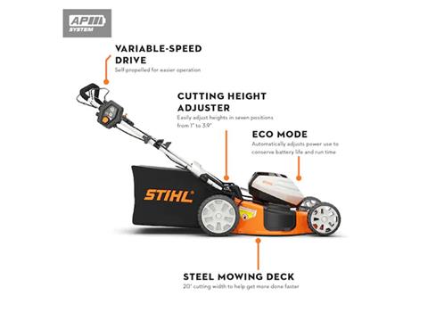 Stihl RMA 510 V 21 in. Self-Propelled w/ AP300 Battery & AL300 Charger in Glen Dale, West Virginia - Photo 2