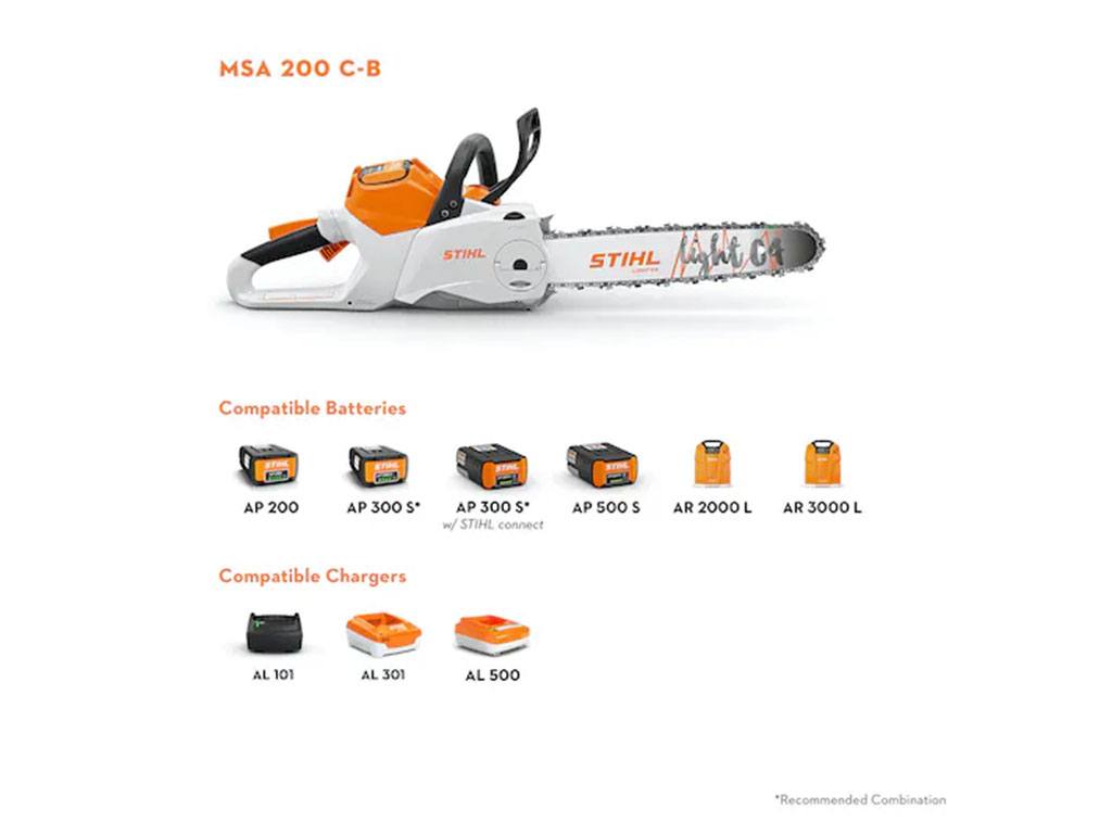 Stihl MSA 200 C-B 10 in. w/ AP300S Battery & AL301 Charger in Lancaster, Texas - Photo 2