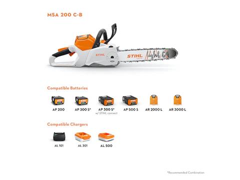 Stihl MSA 200 C-B 14 in. w/ AP500S Battery & AL500 Charger in Kerrville, Texas - Photo 2