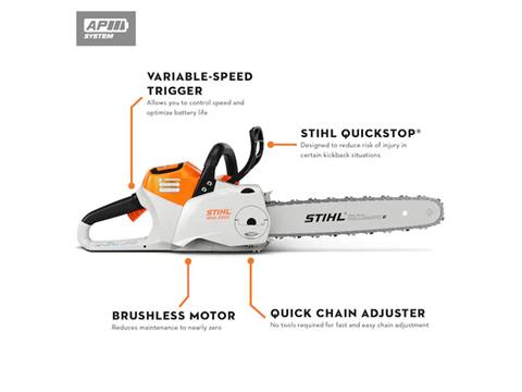 Stihl MSA 220 C-B 14 in. w/ AP300S Battery & AL300 Charger in Kerrville, Texas - Photo 2