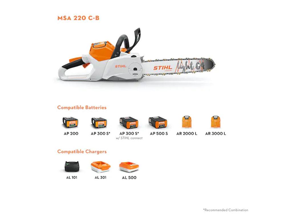 Stihl MSA 220 C-B 14 in. w/ AP500S Battery & AL500 Charger in Old Saybrook, Connecticut - Photo 3