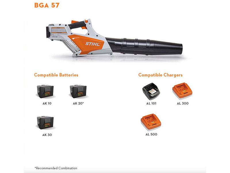 Stihl BGA 57 with Battery & Charger in Beaver Dam, Wisconsin