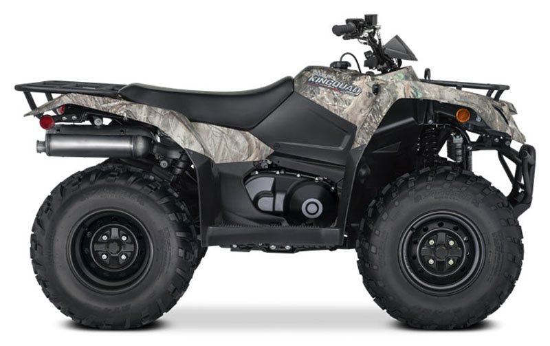 2025 Suzuki KingQuad 400ASi Camo in Phillipston, Massachusetts - Photo 1