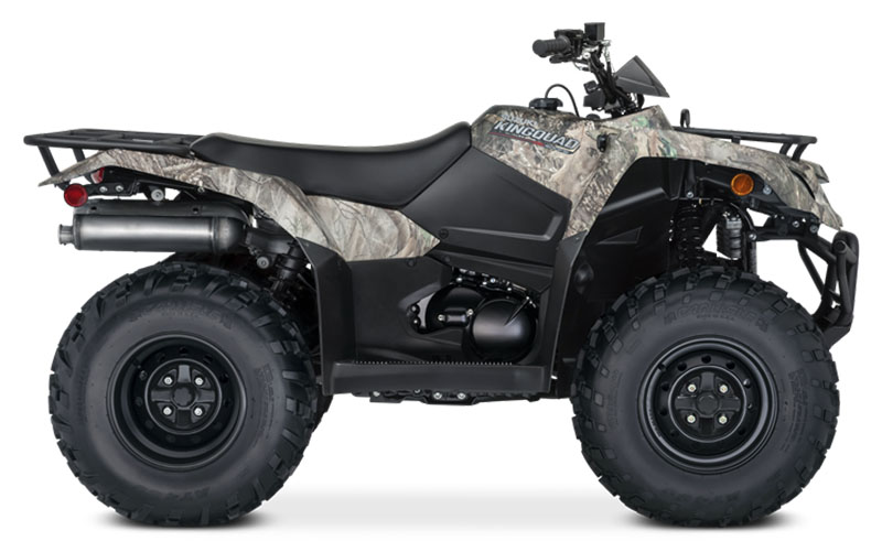 2025 Suzuki KingQuad 400FSi Camo in Farmington, Missouri - Photo 1