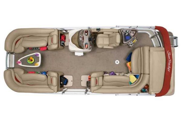 Overhead view with open storage compartments. - Photo 3