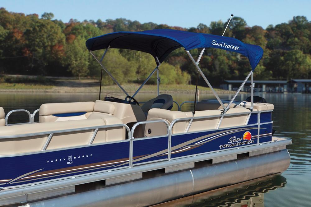2012 Sun Tracker Party Barge 24 DLX XP3 in Marquette, Michigan - Photo 41