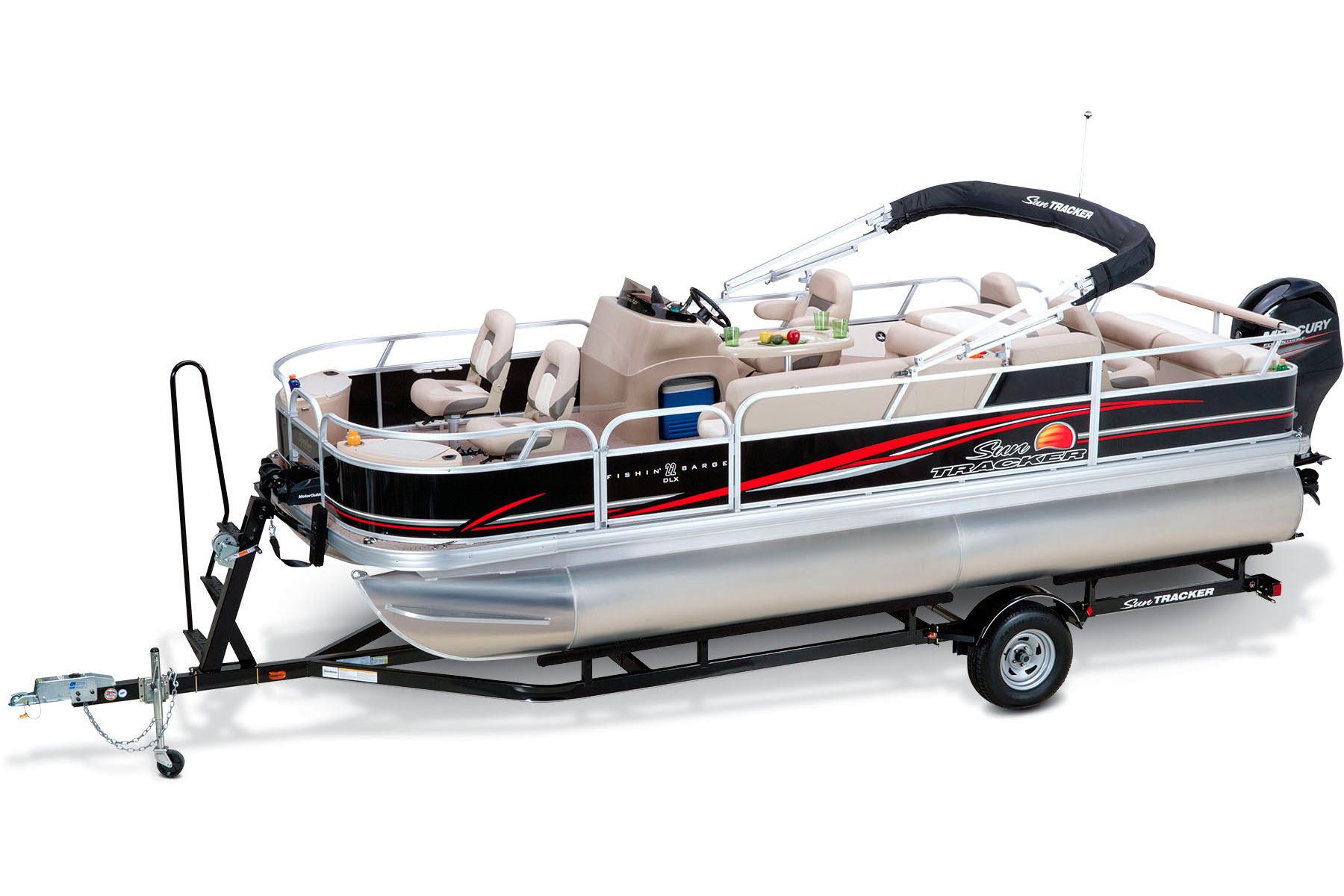 2014 Sun Tracker Fishin' Barge 22 DLX in Appleton, Wisconsin - Photo 5