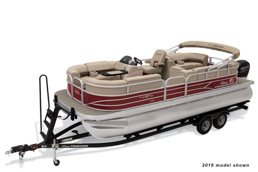 New 2020 Sun Tracker Party Barge 22 Xp3 Power Boats Outboard In Appleton Wi Stock Number