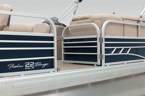 2022 Sun Tracker Fishin' Barge 22 DLX in Marquette, Michigan - Photo 12