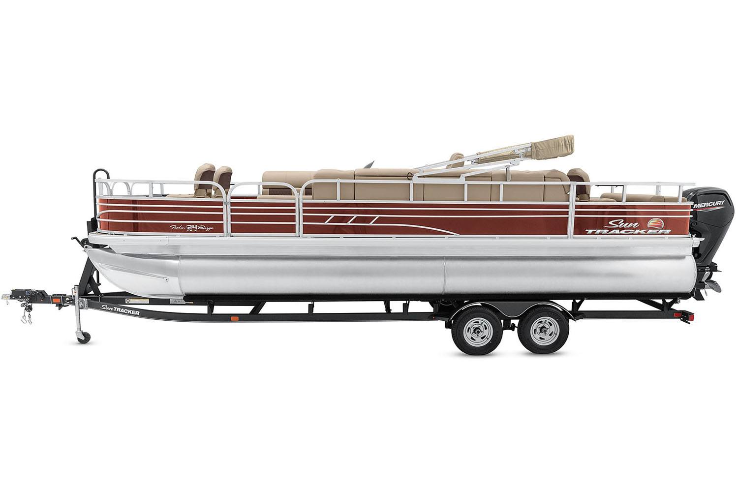 2022 Sun Tracker Fishin' Barge 24 DLX in Appleton, Wisconsin - Photo 4