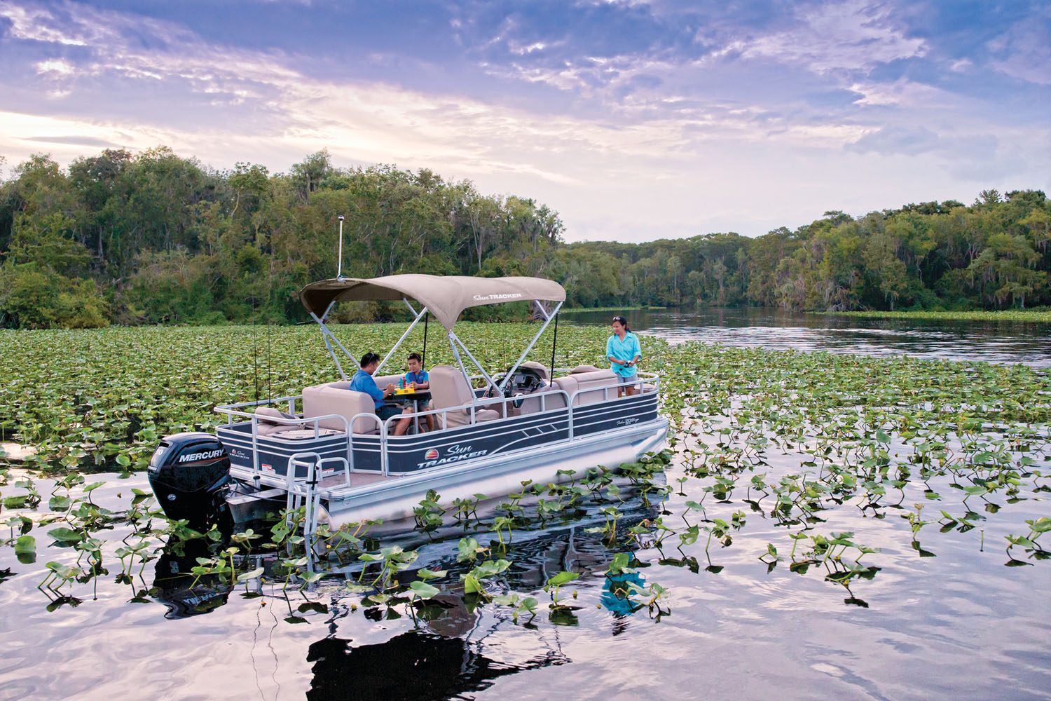 2023 Sun Tracker Fishin' Barge 20 DLX in Gaylord, Michigan - Photo 19
