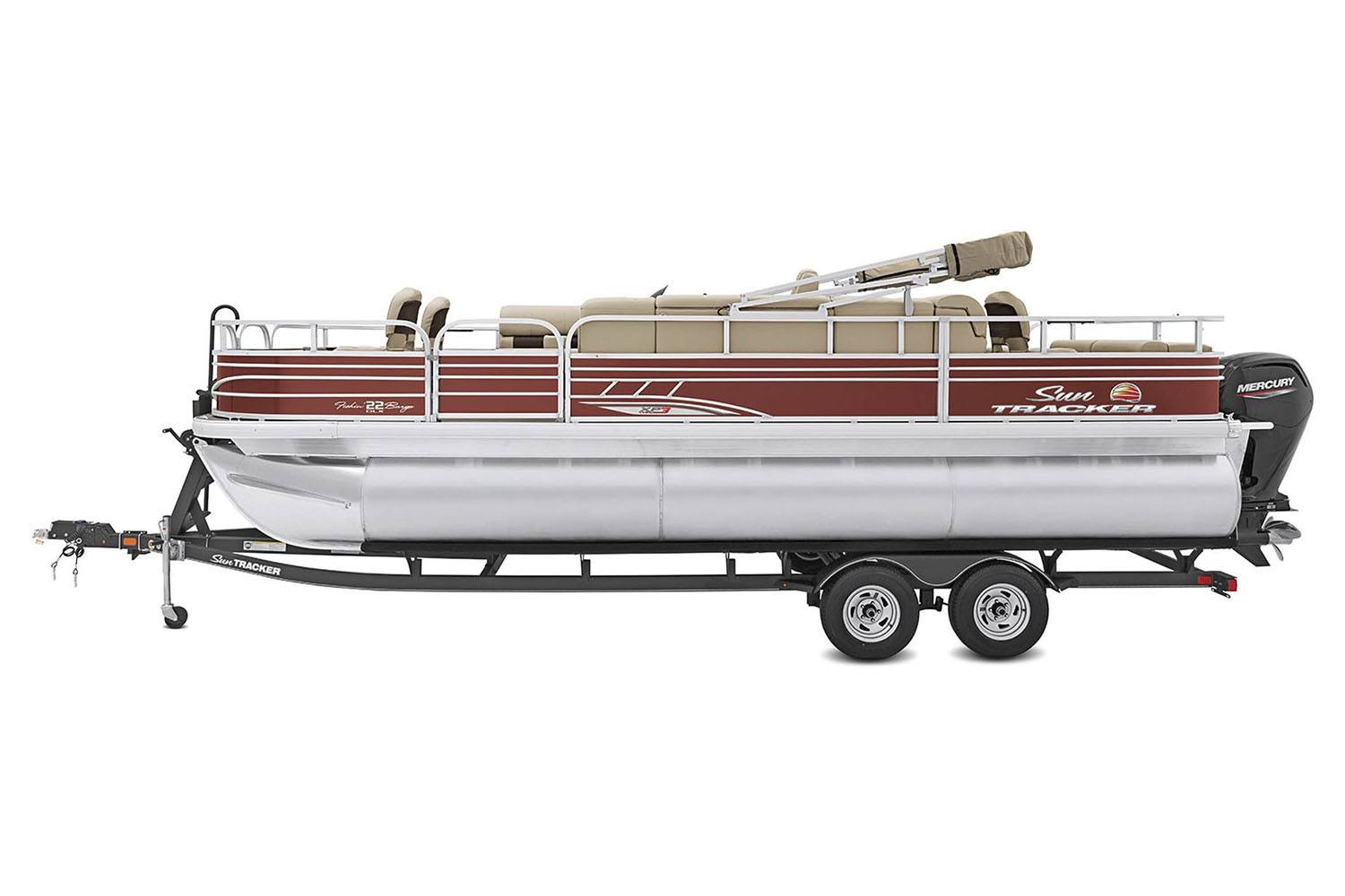 2023 Sun Tracker Fishin' Barge 22 XP3 in Somerset, Wisconsin - Photo 2