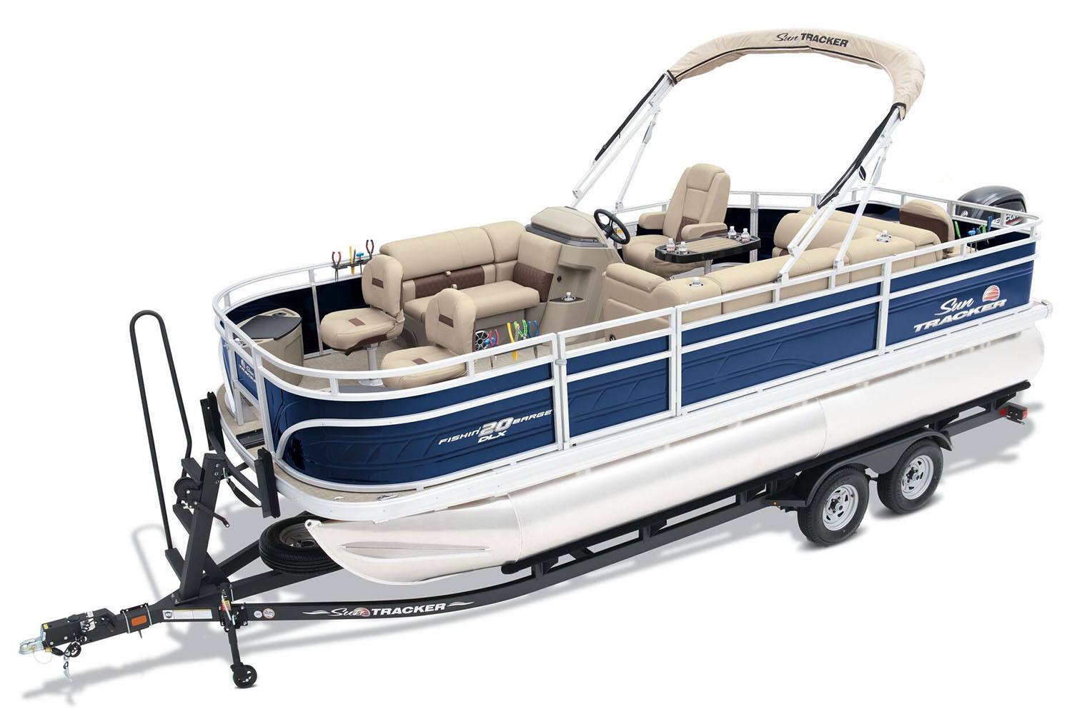 2024 Sun Tracker Fishin' Barge 20 DLX in Somerset, Wisconsin