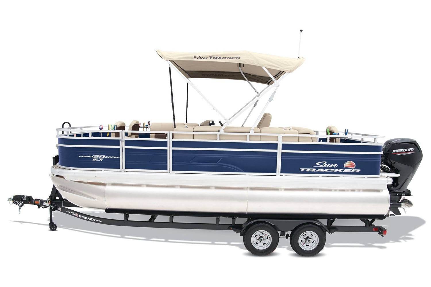 2024 Sun Tracker Fishin' Barge 20 DLX in Marquette, Michigan - Photo 6