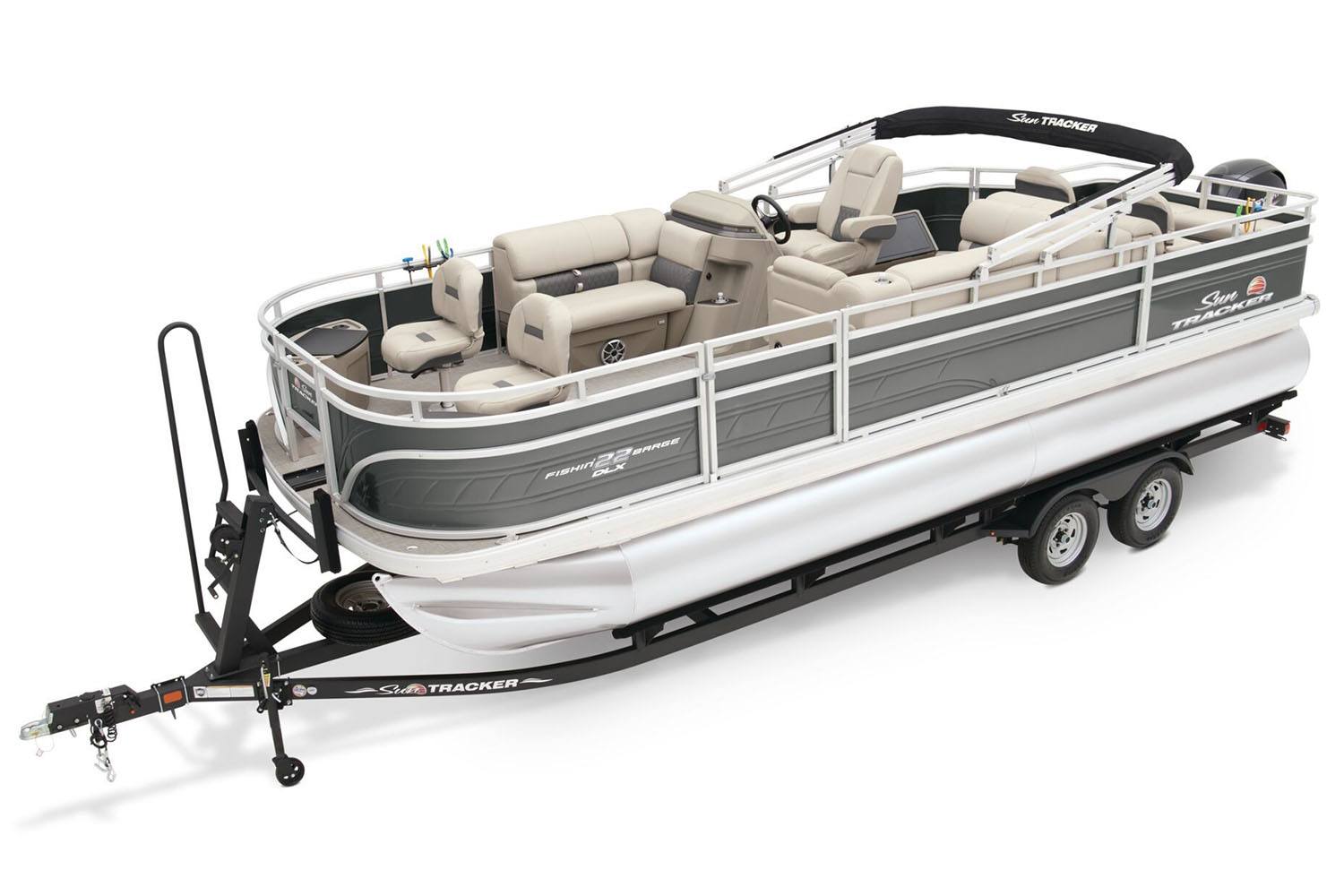 2024 Sun Tracker Fishin' Barge 22 DLX in Rapid City, South Dakota