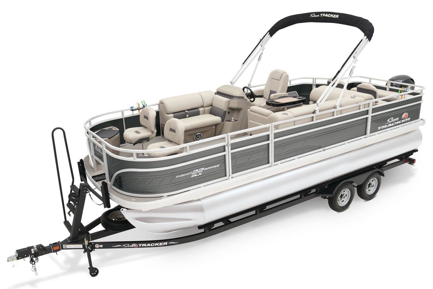 2024 Sun Tracker Fishin' Barge 22 DLX in Marquette, Michigan